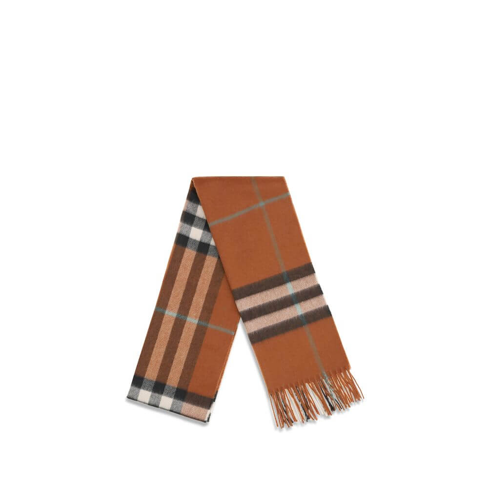 Burberry Brown Cashmere Scarf