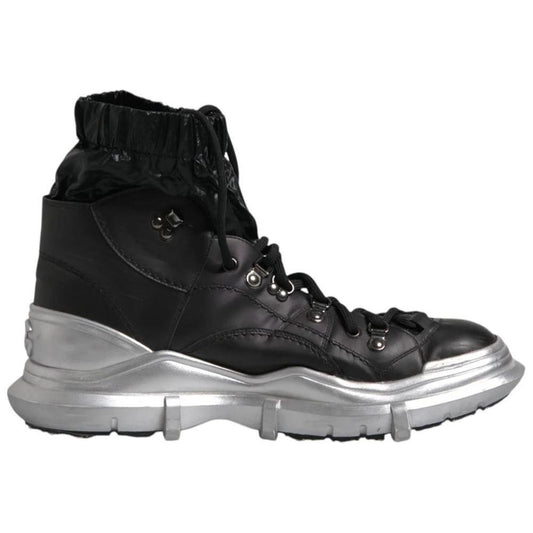 Dolce & Gabbana Black Nylon Boot