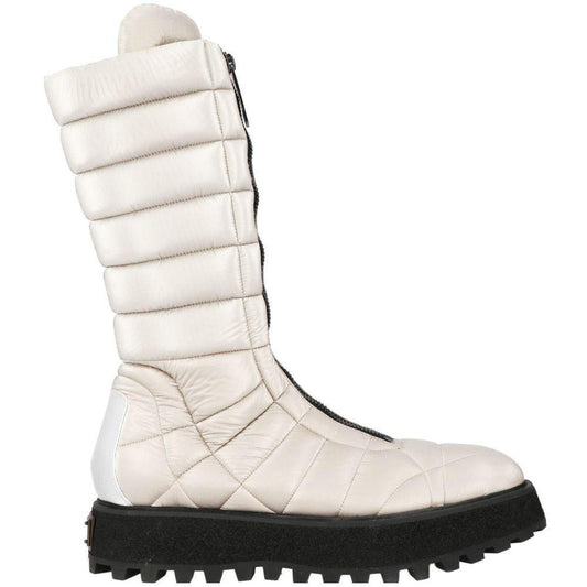 Dolce & Gabbana White Nylon Boot DO-15943-EU43/US10