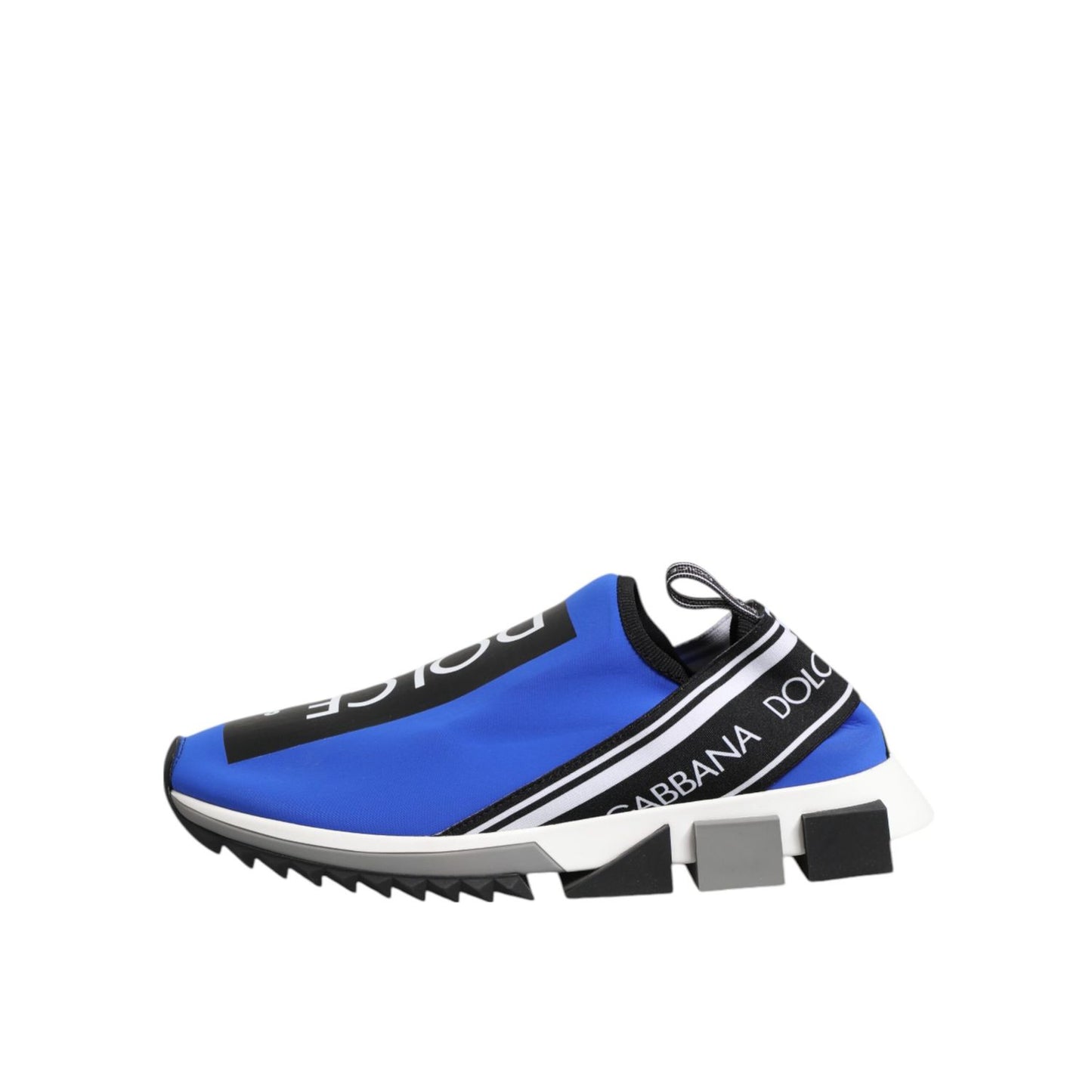 Dolce & Gabbana Blue Logo Low Top Sorrento Sneakers Shoes