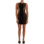 Dolce & Gabbana Brown Silk Dress DO-15961-IT42|M