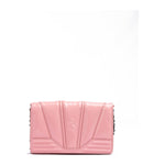 Ferrari Pink GT patent leather bag with chain