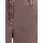 Magda Butrym Low waist wide leg Jeans MA-305725BROWN-IT36 | XS