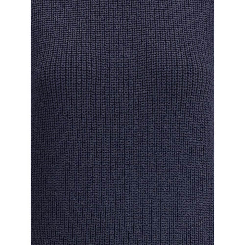 Ella Blue Merino Wool Sweater