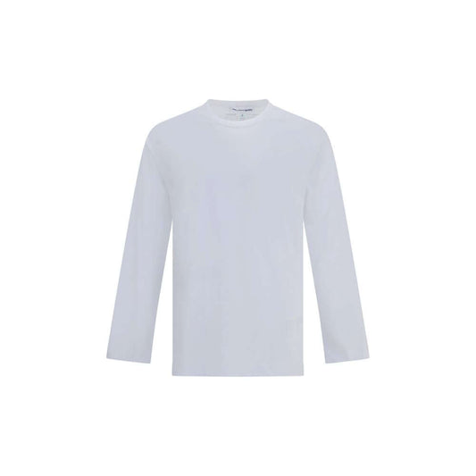Comme Des Garçons White Cotton Long Sleeve T-Shirt