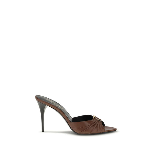 Saint Laurent Babylon Mule Sandals SA-819075AADF02603-EU36/US6