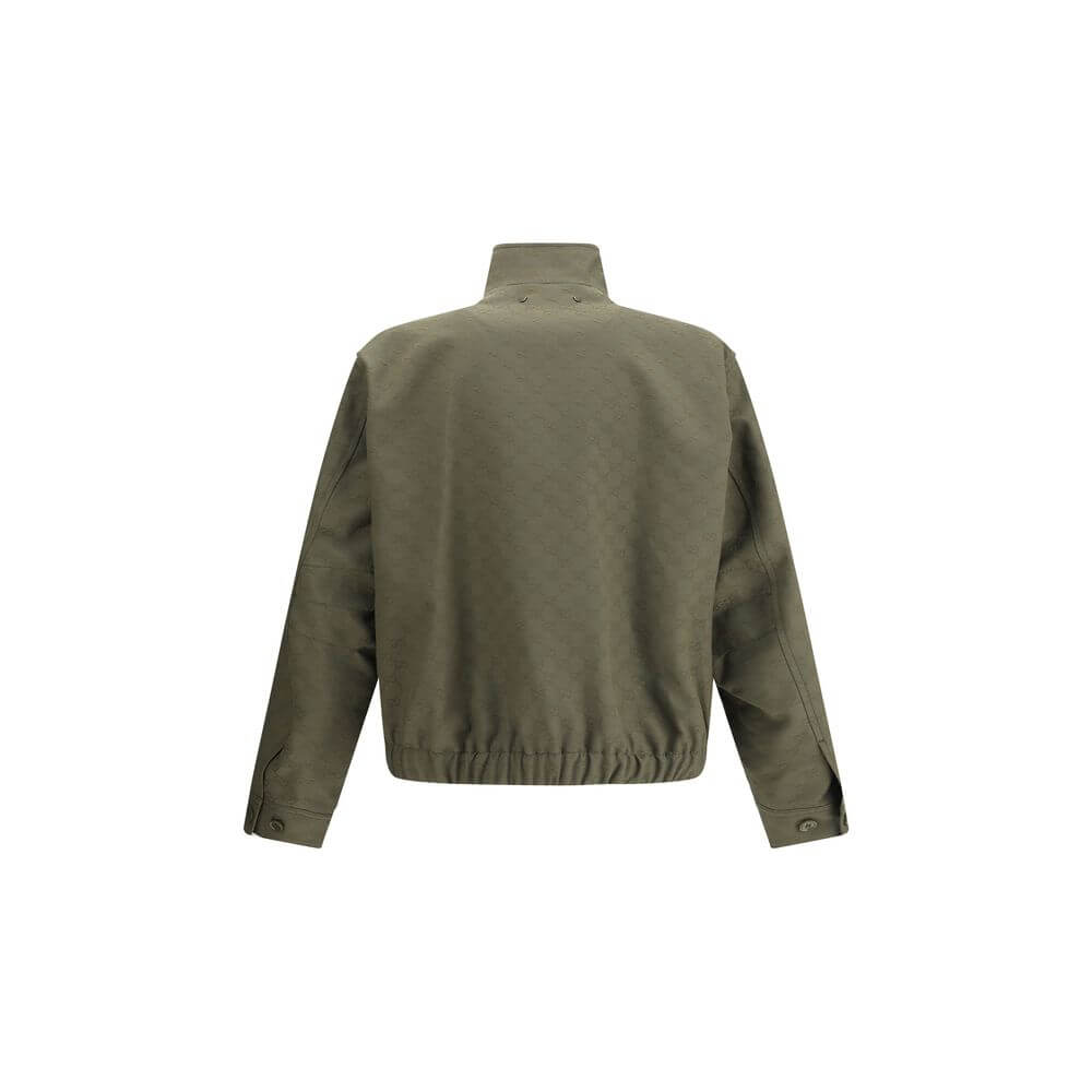 Gucci Green Cotton Bomber