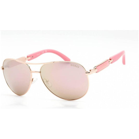 Guess Gray Metal Sunglasses