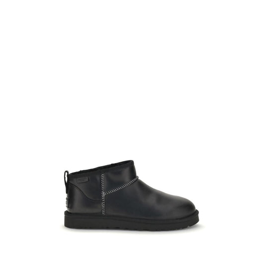 UGG Ultra mini leather snow Boots UG-1158191BLK-EU43/US10