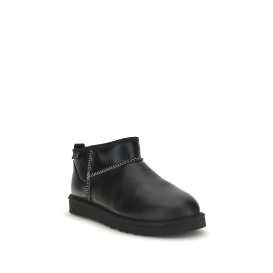 UGG Ultra mini leather snow Boots UG-1158191BLK-EU43/US10