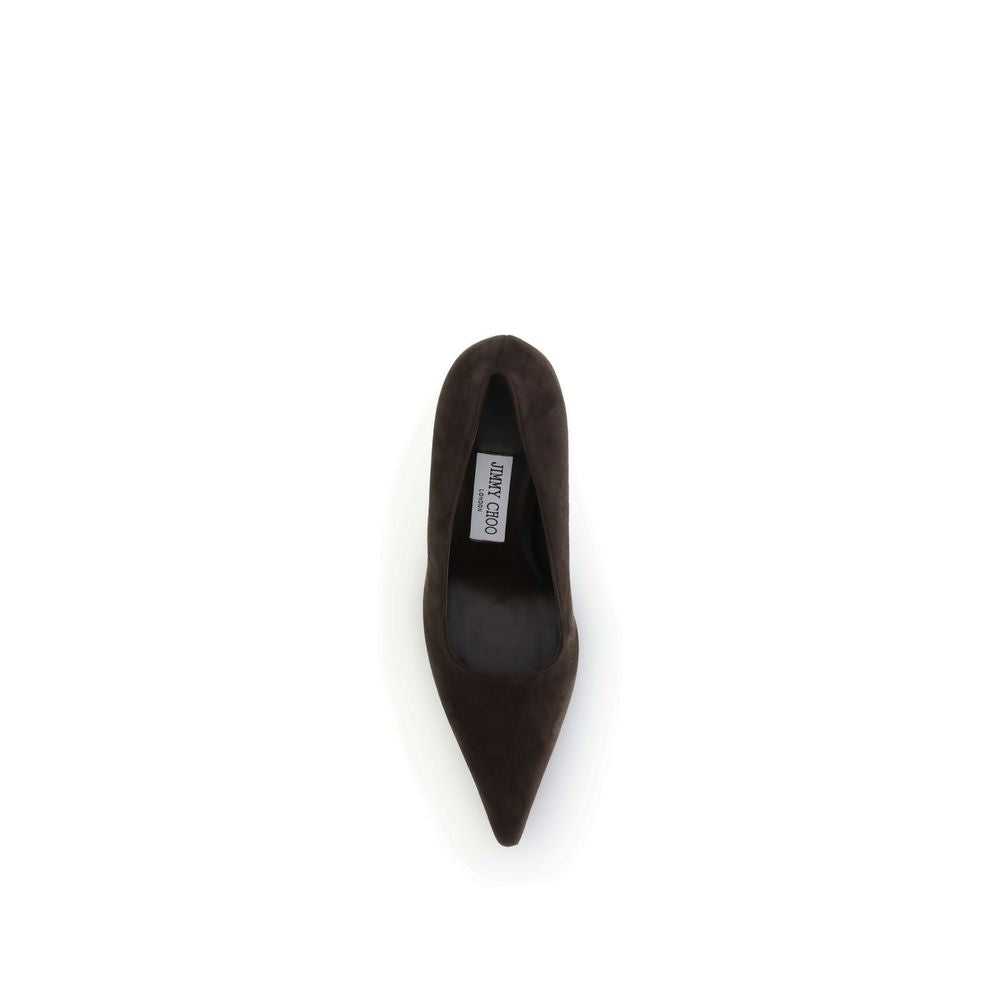 Jimmy Choo Ixia Pumps JI-J000176260CHOCOLATE-EU36/US6