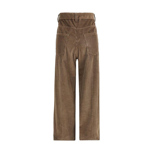 Brunello Cucinelli Velvet Pants BR-MA180P8724C649-IT38 | S