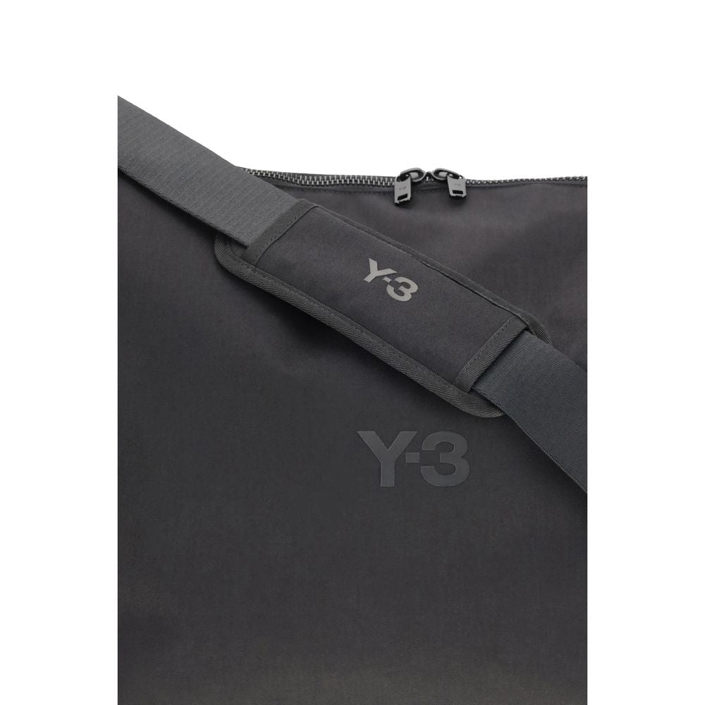 Y-3 Black Polyamide Shoulder Bag