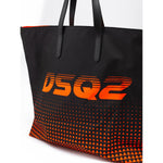 Dsquared² Bicolour Polyester Logo Shopping Bag DS210825-2