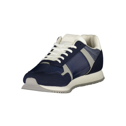Tommy Hilfiger Blue Polyester Men Sneaker