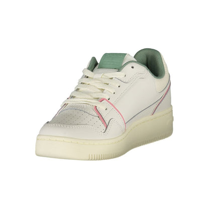 Tommy Hilfiger White Leather Women Sneaker