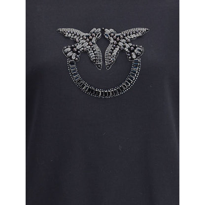 PINKO Black Cotton Sweatshirt