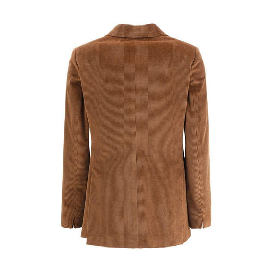 Lardini Double-breasted corduroy Blazer