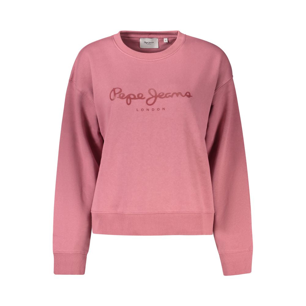 Pepe Jeans Purple Cotton Women Sweater PE-39428-XS