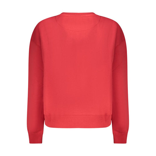 Pepe Jeans Red Cotton Women Sweater PE-39429-XS