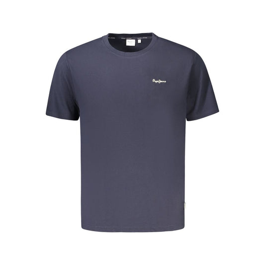 Pepe Jeans Blue Organic Cotton Men T-Shirt
