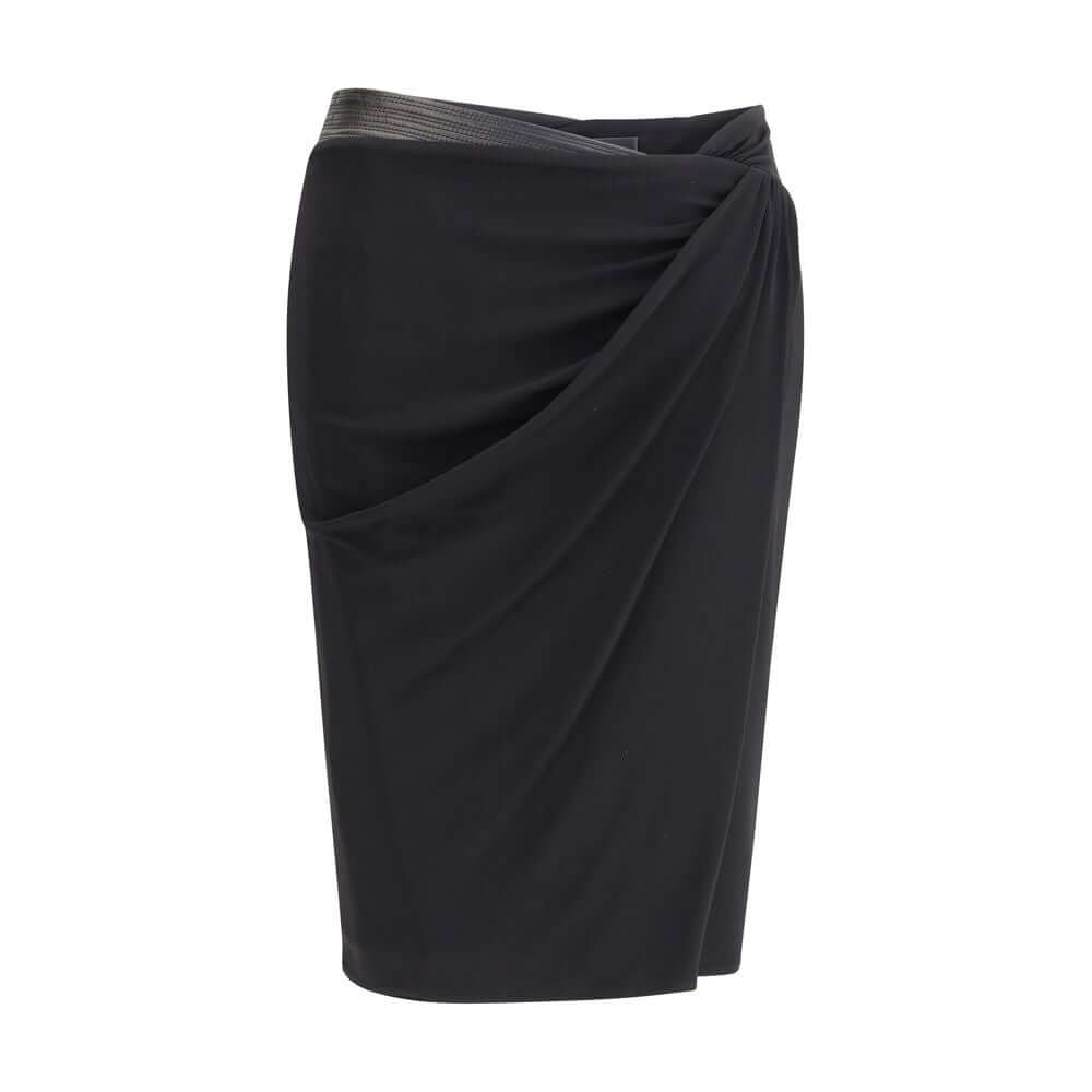 Versace Draped jersey Skirt