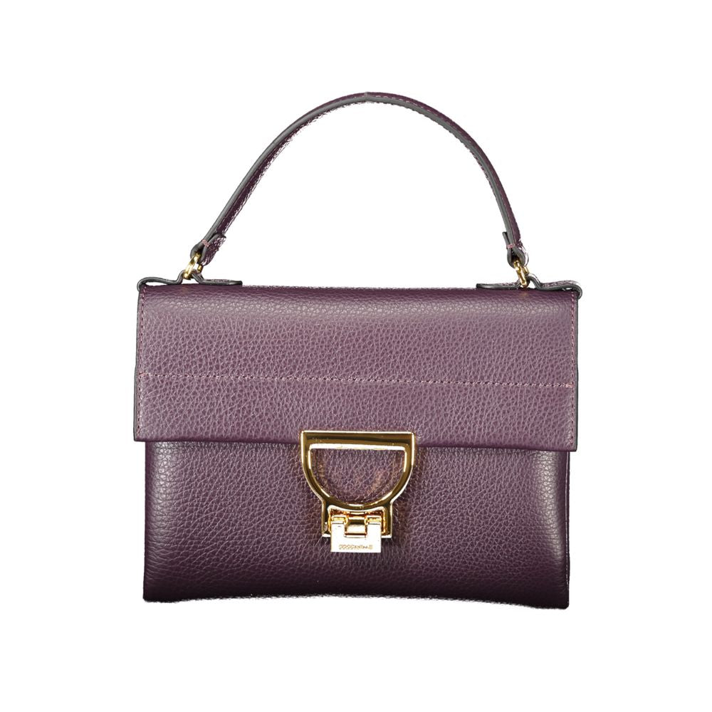 Coccinelle Purple Leather Women Handbag CO-39549
