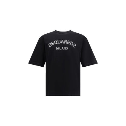 Dsquared² Black Cotton T-Shirt