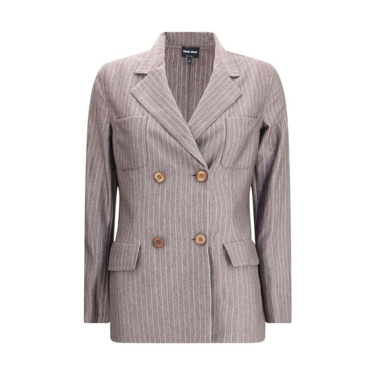Giorgio Armani Double-breasted Blazer GI-GW002064F6007-IT46|XL