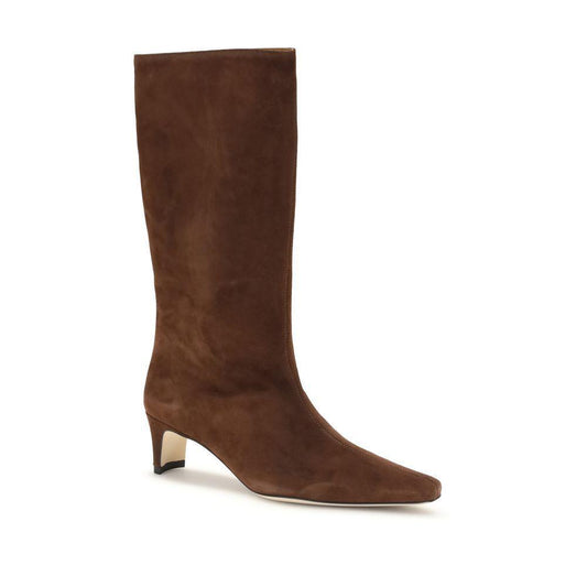 Staud Suede Wally Boots ST-F25P1018SUMAHO-EU36/US6