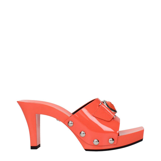 Versace Orange Leather Platforms VE-15265249624329-EU36.5/US6.5