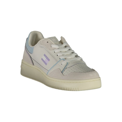 Tommy Hilfiger White Leather Women Sneaker