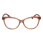 Max Mara Brown Women Glasses Frame in acetate with full-rim cat eye design, size 54-15-140, comes with branded case.