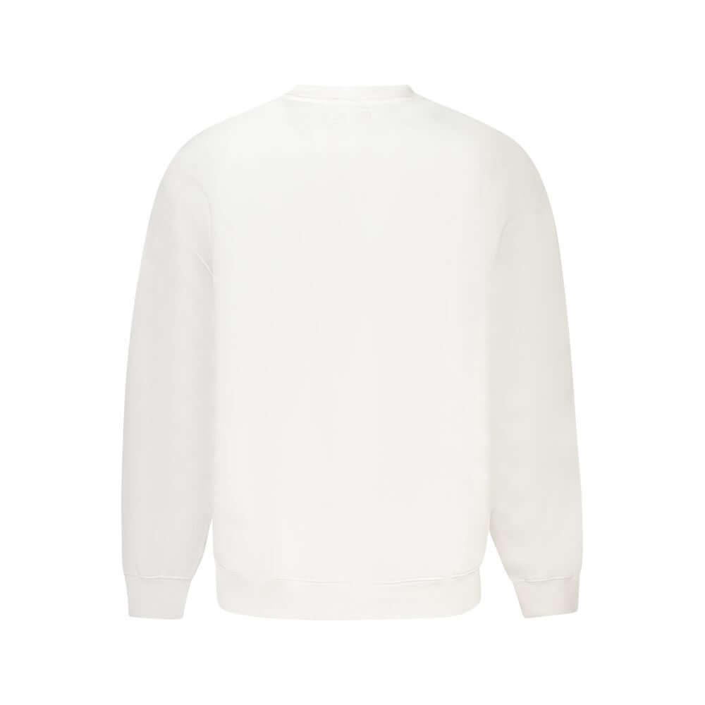 Guess Jeans White Cotton Sweater