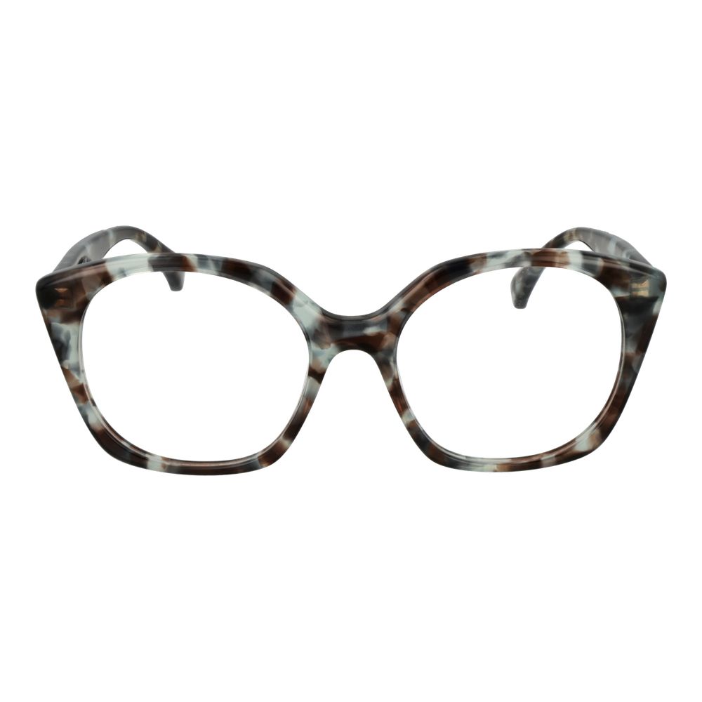 Max Mara Brown Women Glasses Frame in acetate with full-rim style and demo lenses