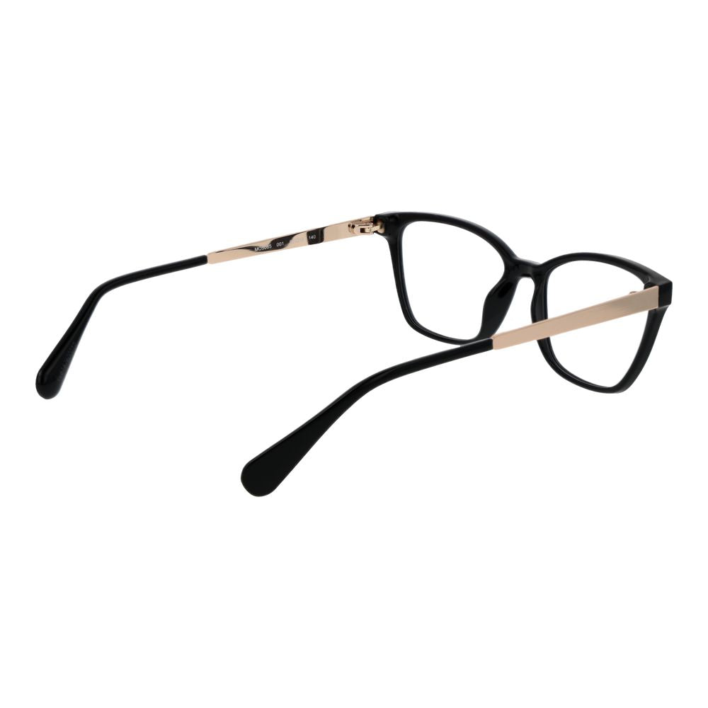 Max & Co Black Women Glasses Frame in black plastic with rectangle full-rim style, size 50-15-140, includes branded case.
