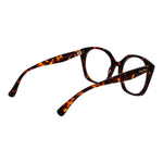 Max Mara Brown Women Glasses Frame in full-rim tortoiseshell design with a 135mm width, 140mm temples, and 18mm bridge for women.
