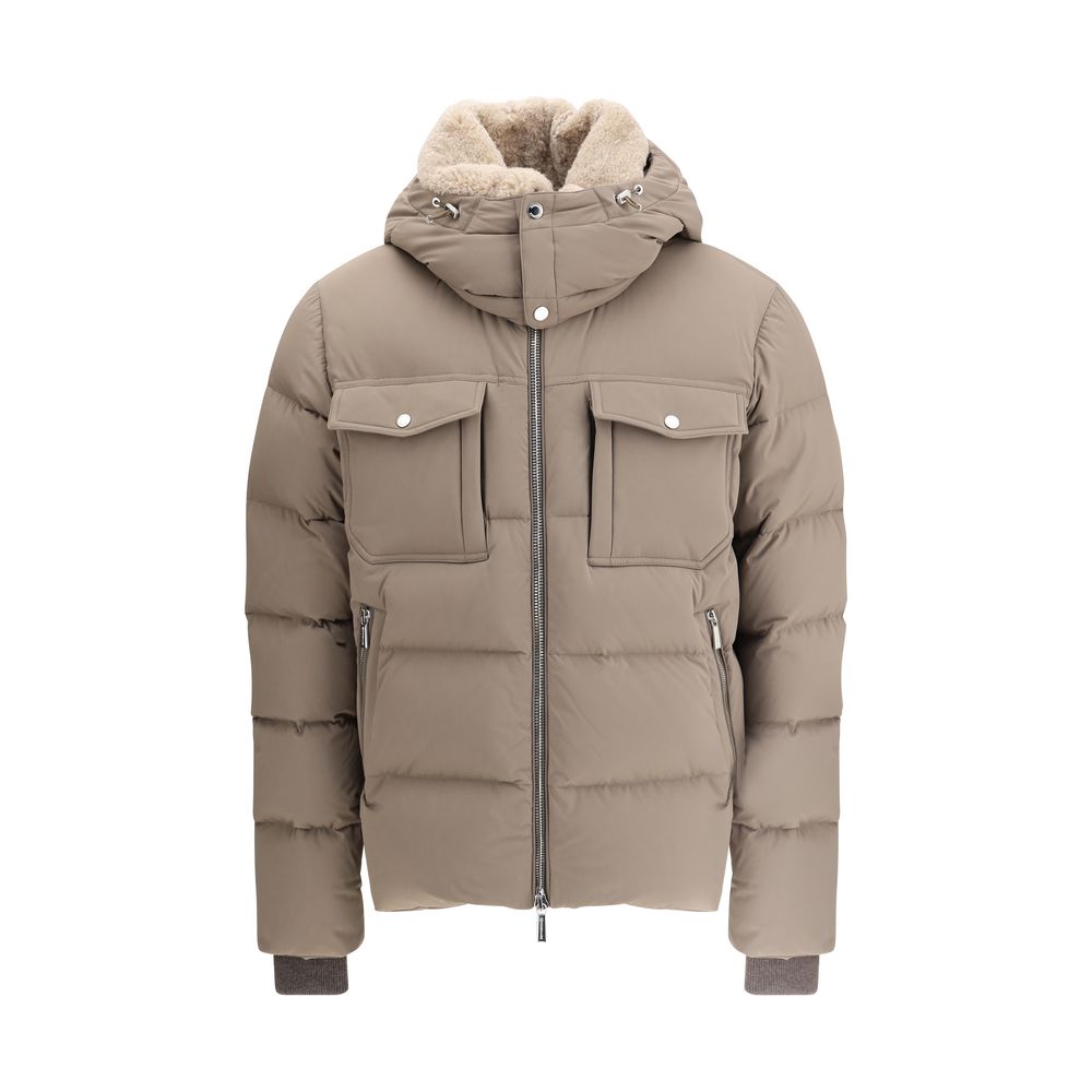 MooRER Beige Polyamide Parka