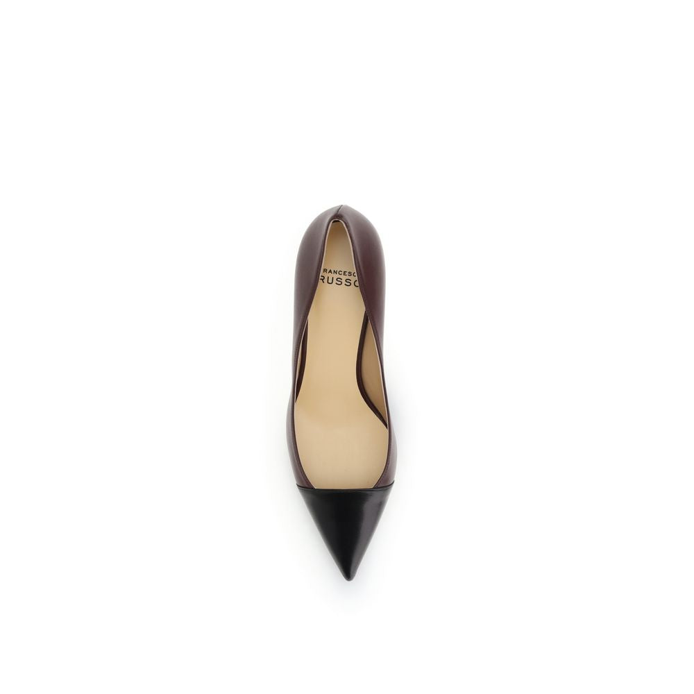 Francesco Russo Two-tone Pumps FR-R1P953337-EU35.5/US5.5