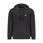 Tommy Hilfiger Black Cotton Men Sweater