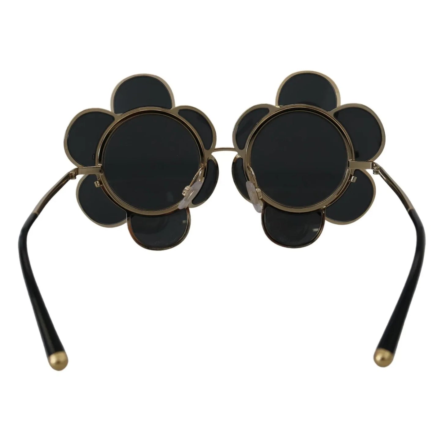 Dolce & Gabbana DG2201 Black Lens Gold Frame LIMITED EDITION Sunglasses