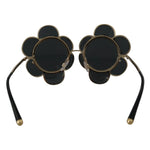 Dolce & Gabbana DG2201 Black Lens Gold Frame LIMITED EDITION Sunglasses