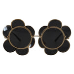 Dolce & Gabbana DG2201 Black Lens Gold Frame LIMITED EDITION Sunglasses