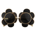 Dolce & Gabbana DG2201 Black Lens Gold Frame LIMITED EDITION Sunglasses