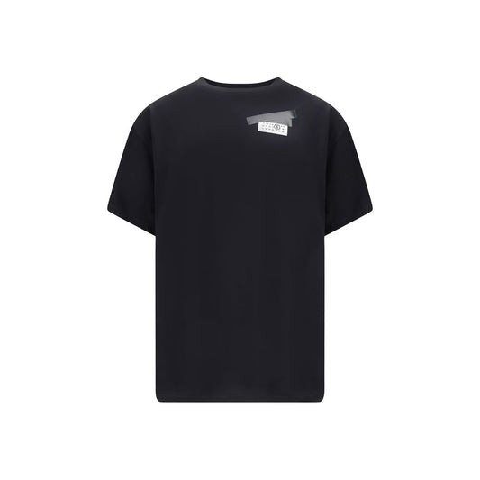 MM6 Black Cotton T-Shirt