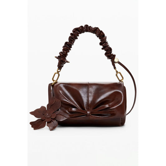Desigual Brown Polyethylene Women Handbag