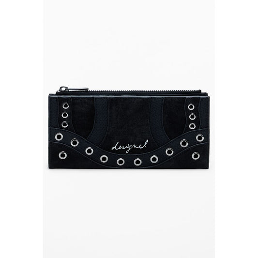 Desigual Black Polyethylene Women Wallet