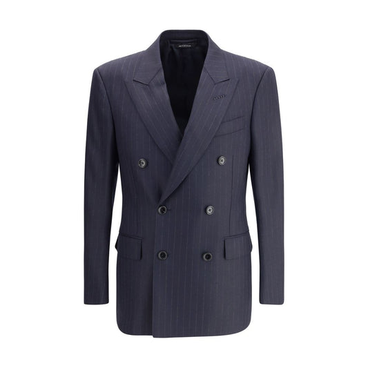 Tom Ford Blue Wool Blazer