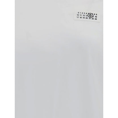 MM6 White Cotton T-Shirt