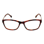 Ted Baker Brown Women Glasses Frame with full-rim acetate design and demo lenses, rectangle style, sized 51-16-140, includes branded case.